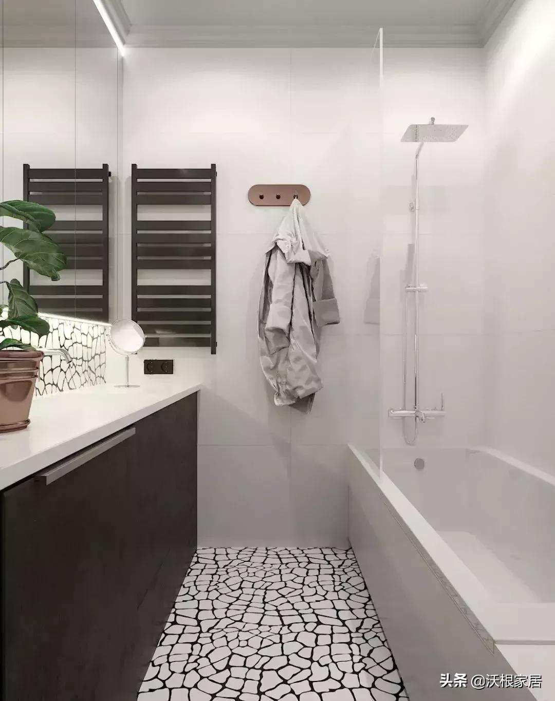 手枪式房子户型,手枪型户型设计两室一厅