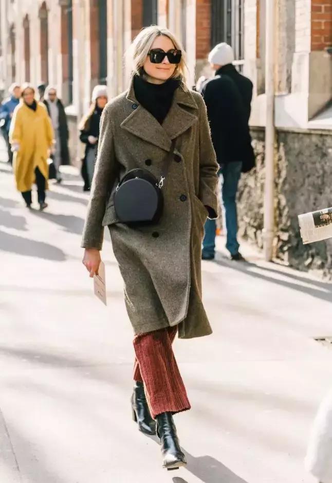 又好看也简单的大衣系法,火到烂大街的大衣时尚的穿搭方法