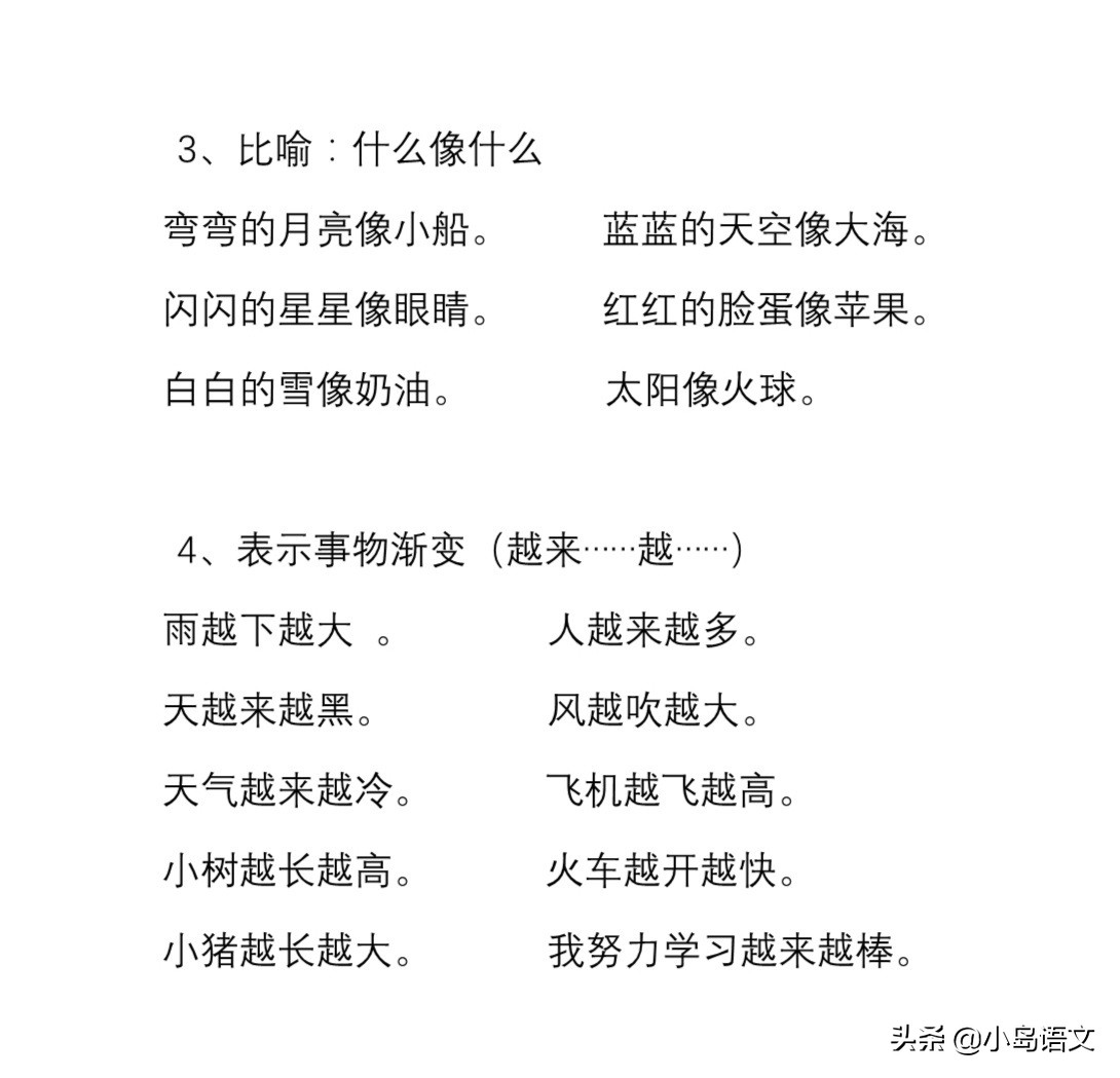 部编版一年级下册知识点归纳,部编版1年级知识点总结