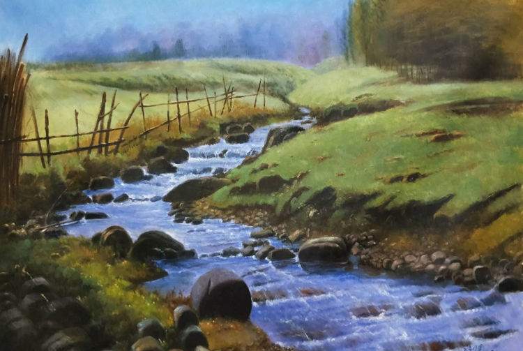 中国小幅油画作品大展作品集,三峡丹青油画作品