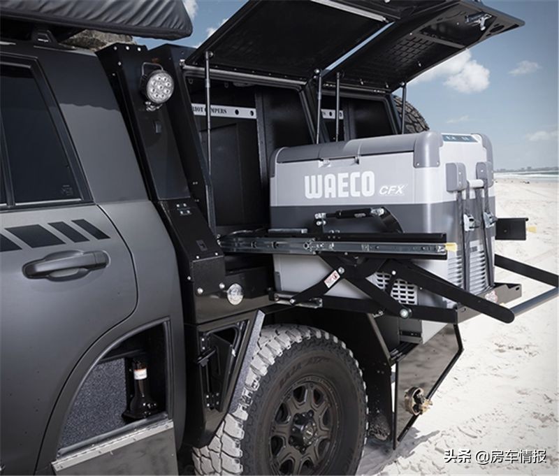 长城炮露营车曝光,2.0T+8AT越野出众,尾厢功能强大2楼还能睡人