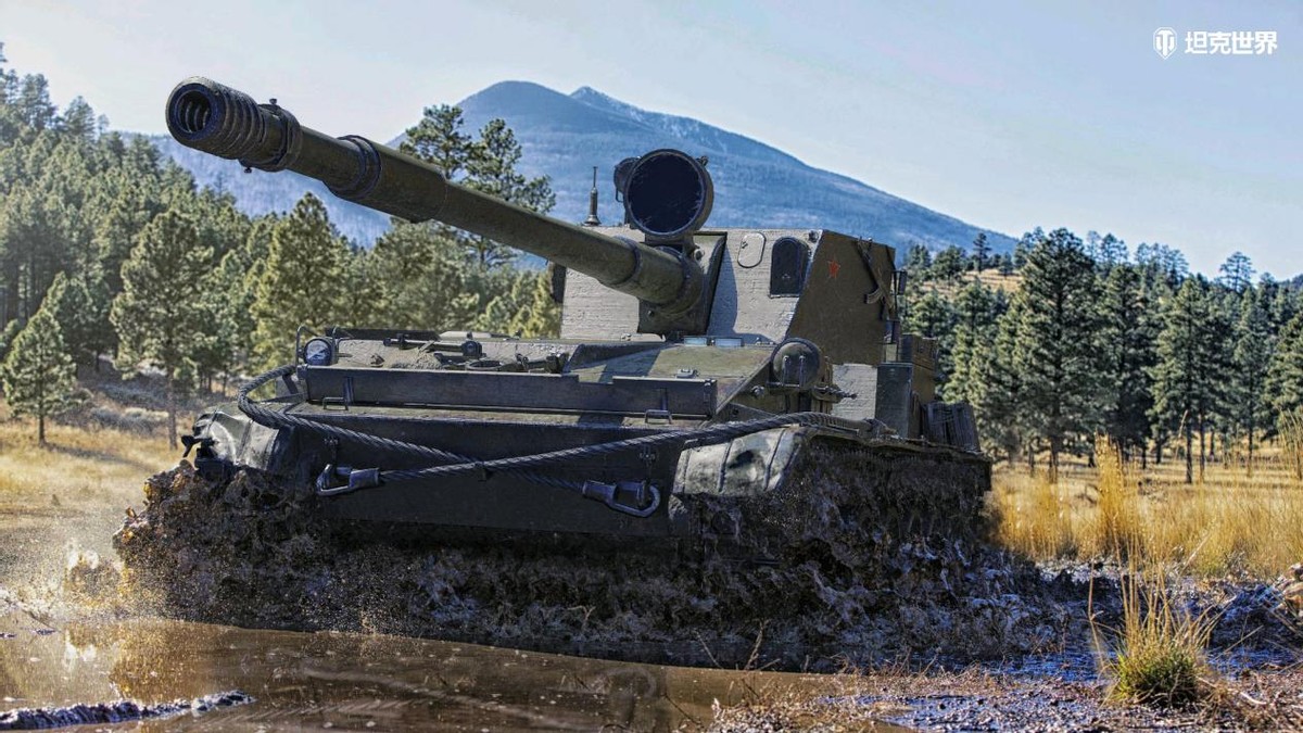 MTLS-1G14坦克，坦克世界中的“双枪老太婆”你见过吗？