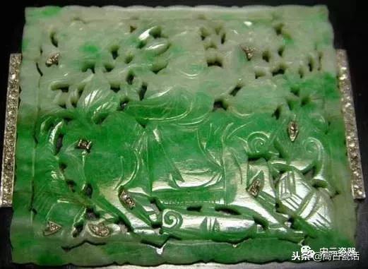 清代翡翠四件套,清代翡翠佛珠