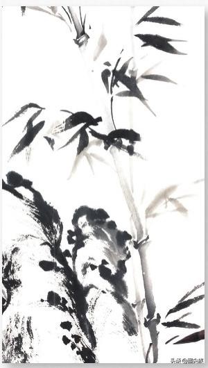 兰竹组合水墨画,兰竹图怎么画好看