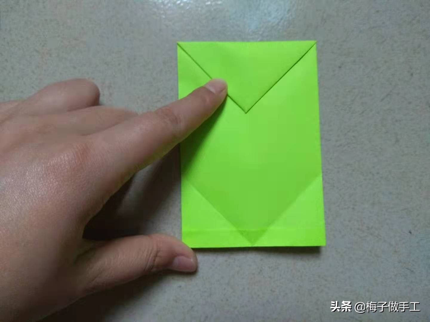 手工折纸简单好看的牛奶盒,简单折纸手工牛奶盒长方形纸