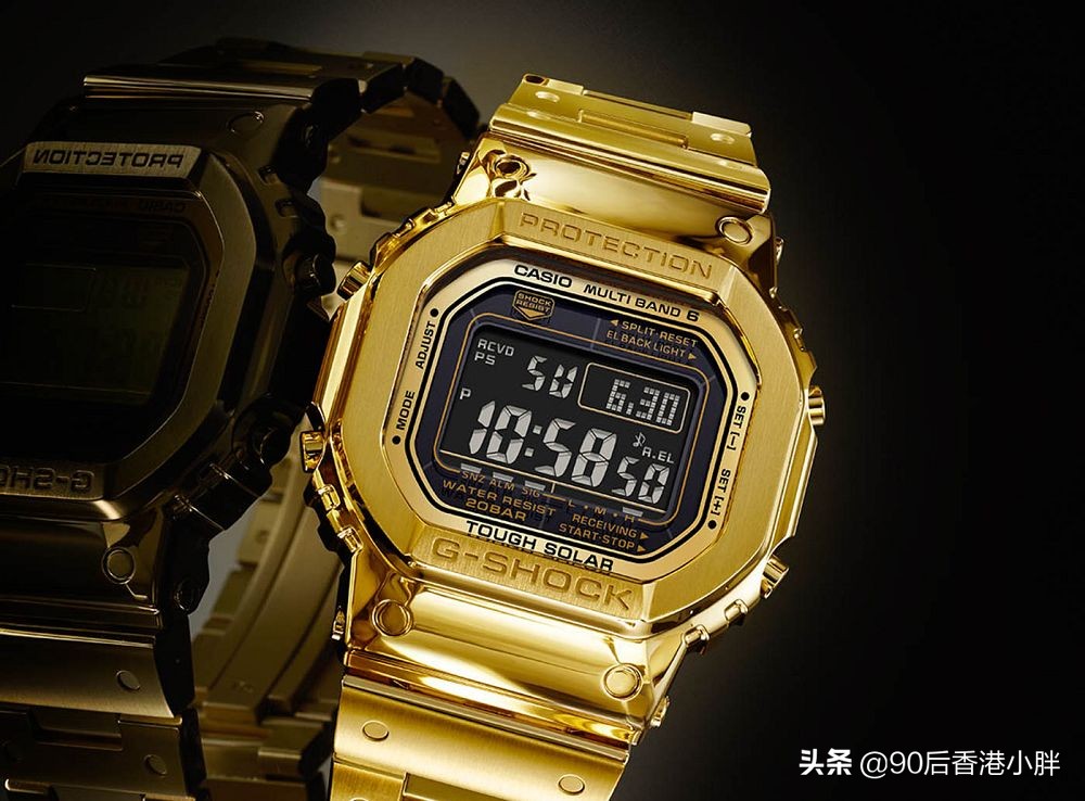 黄金gshock,gshock黄金版