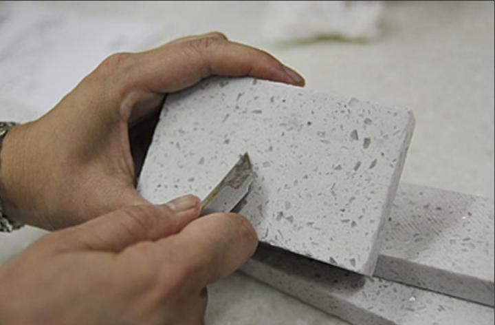 台面石英石怎样挑选,厨房台面石英石怎么辨认是真的