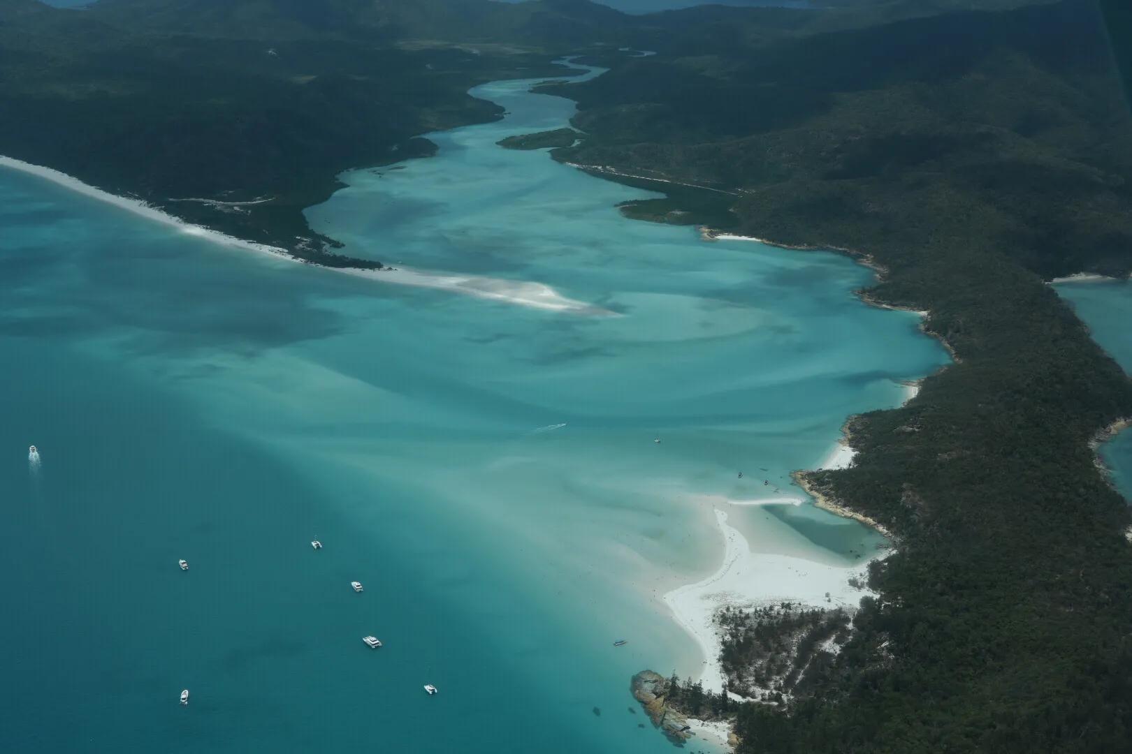 白天堂沙滩一日游,汉密尔顿白天堂沙滩