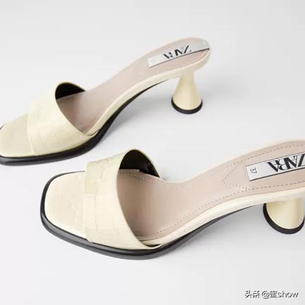 zara早春新款珍珠鞋,zara复古小白鞋