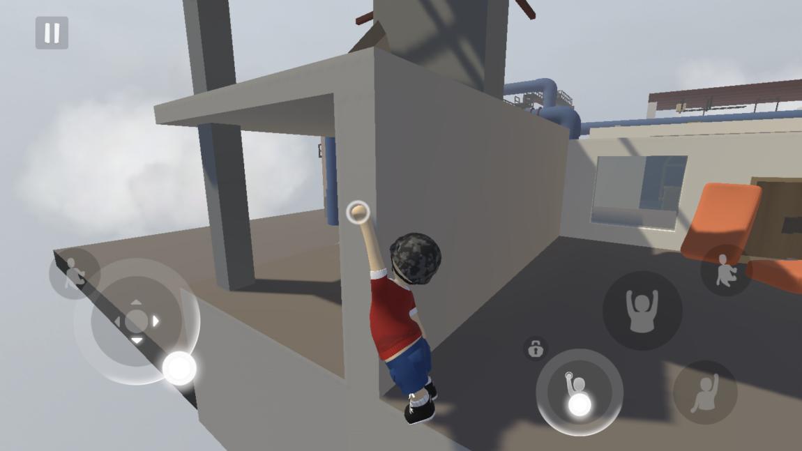 人类一败涂地手游垂直爬墙教学,人类一败涂地手游怎么爬墙教学