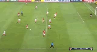 广州恒大2019亚冠杨立瑜进球,恒大对鲁能亚冠点球大战韦世豪