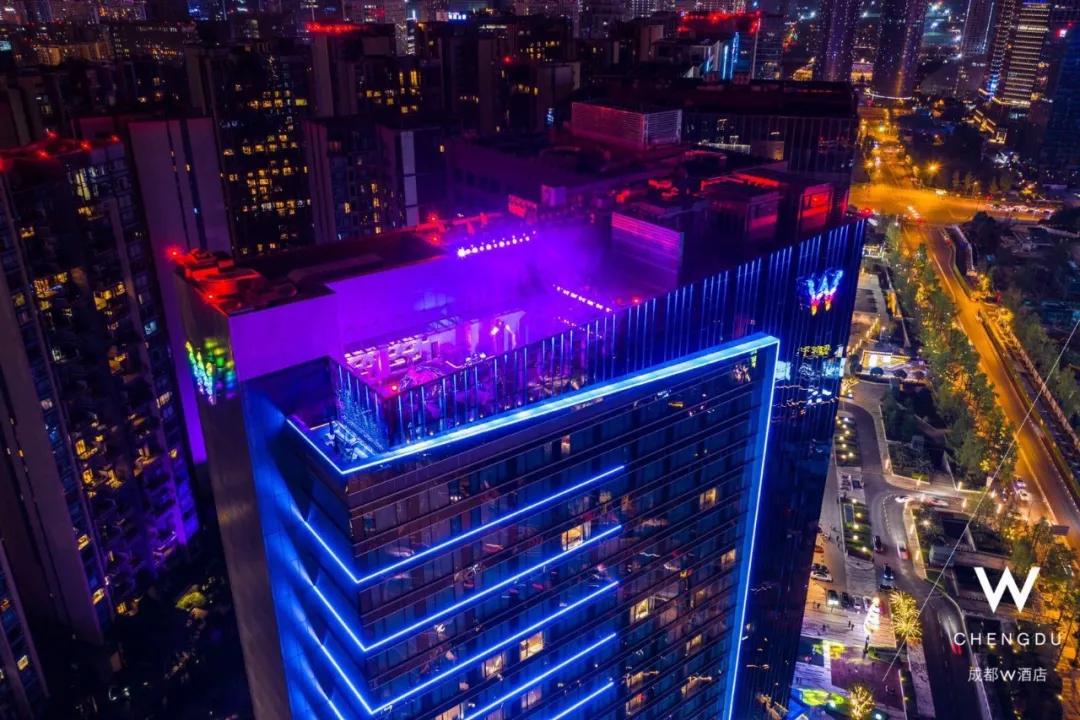 成都w酒店测评,成都w酒店入驻江北嘴