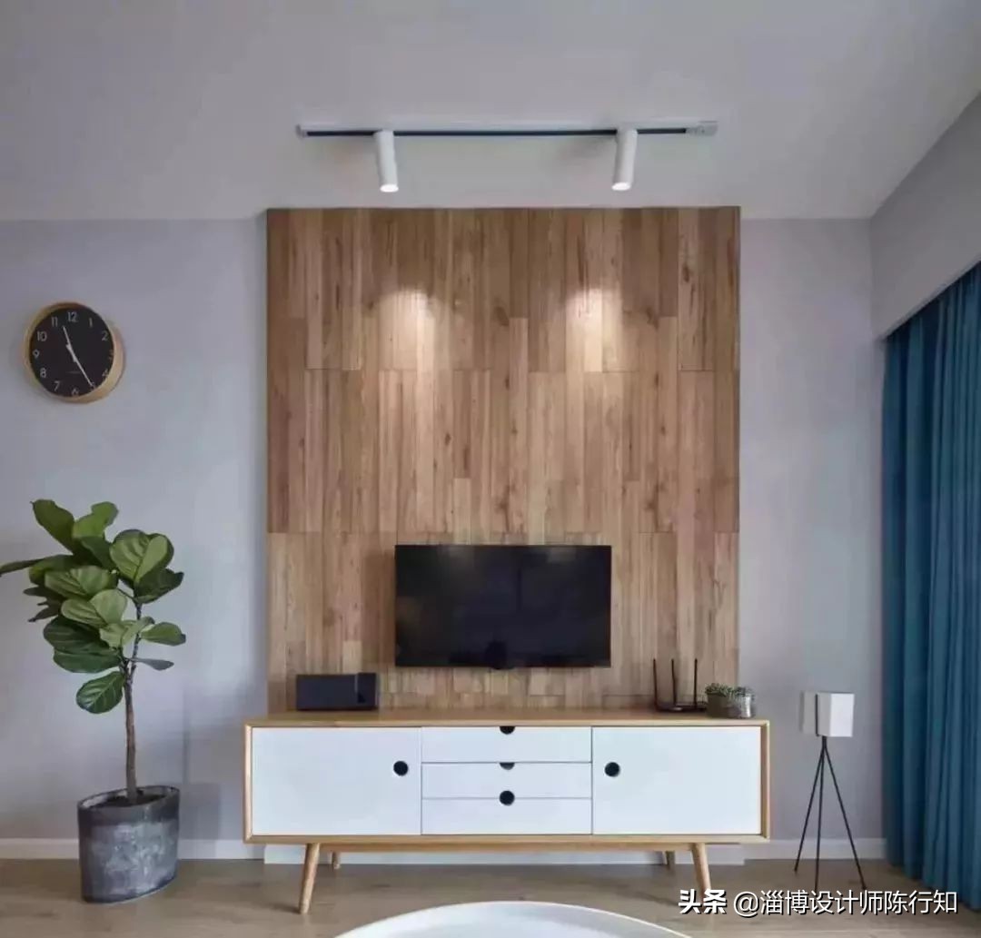 全屋木地板用什么背景墙,木地板电视背景墙用什么漆