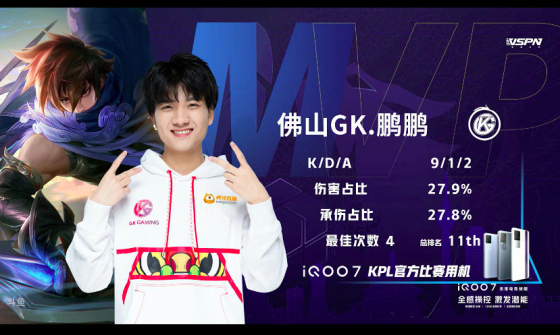 王者荣耀kpl佛山gk,王者荣耀弹弓组合视频kpl