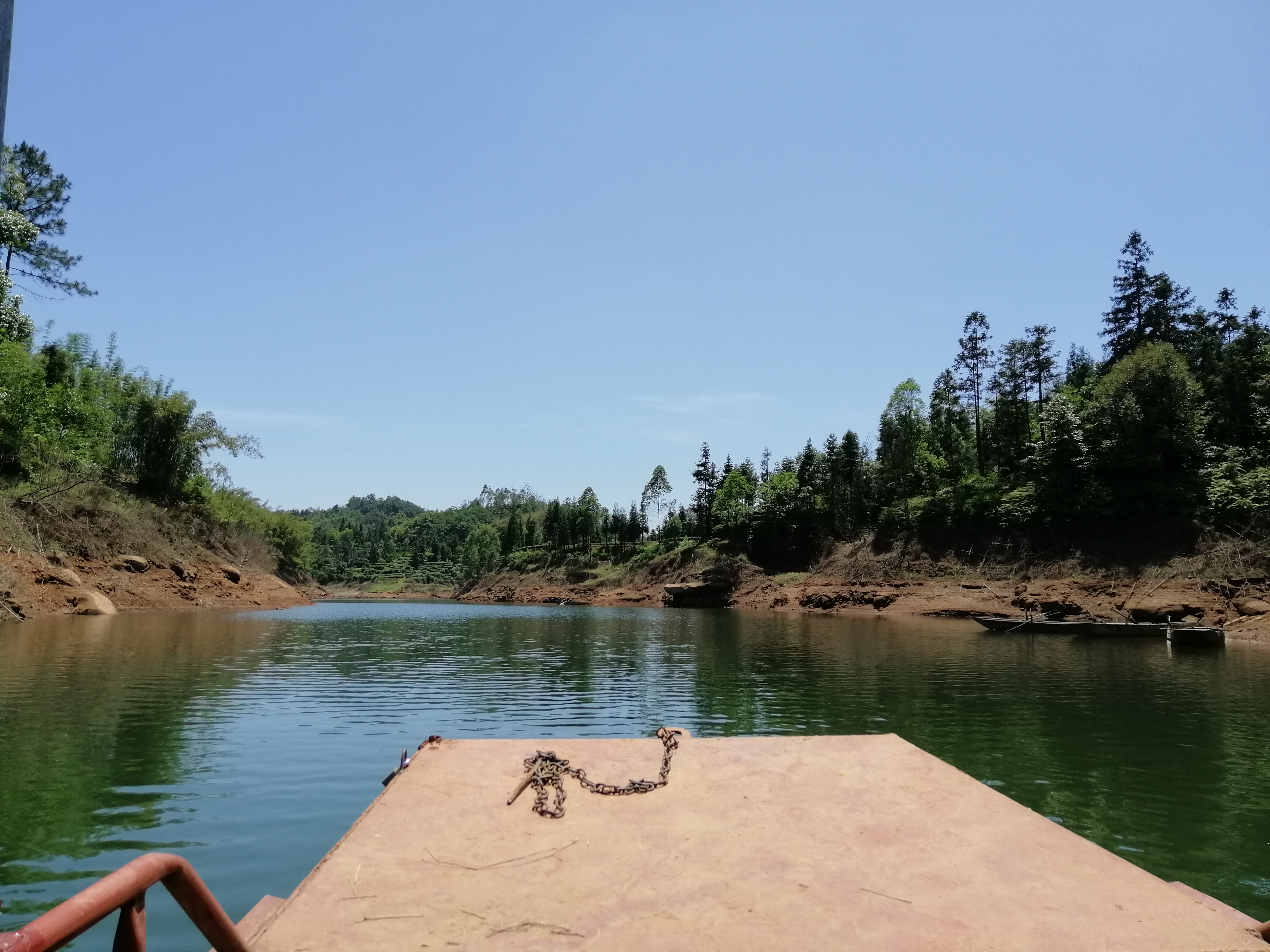 探钓深山水库,总岗山水库钓位