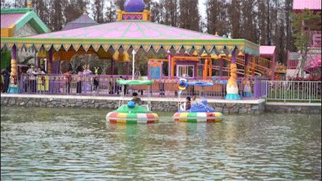 赏花海+机动游戏任玩+VR体验、5D电影等！还有财神爷派利是！