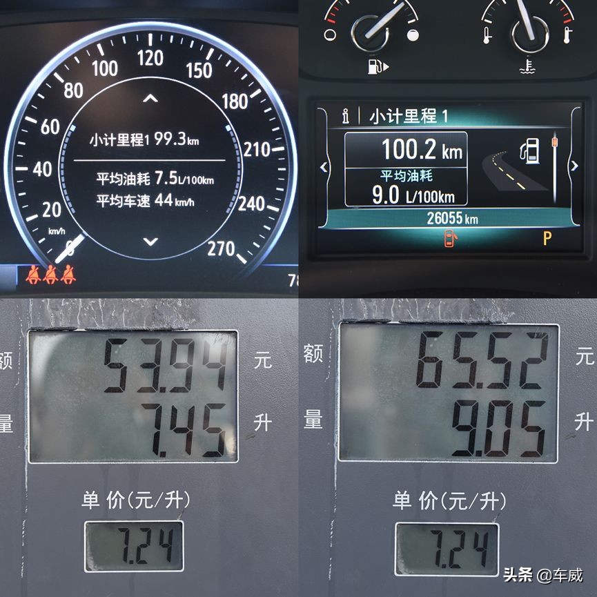 新款君越高速油耗测试,君越2022款652t豪华型油耗