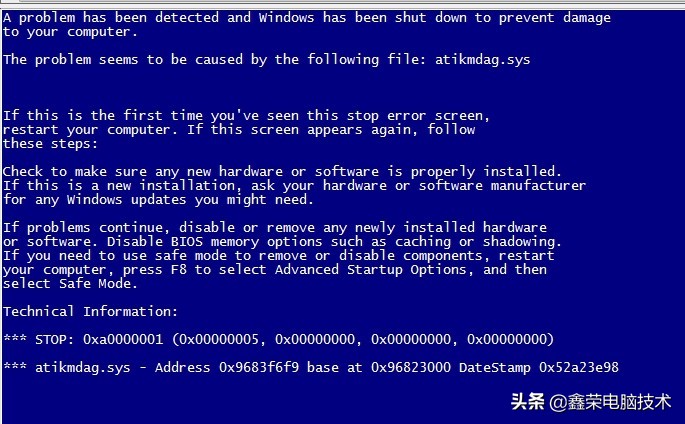 电脑蓝屏0x000000ed怎么解决win7,电脑蓝屏0x000000f4怎么解决win7