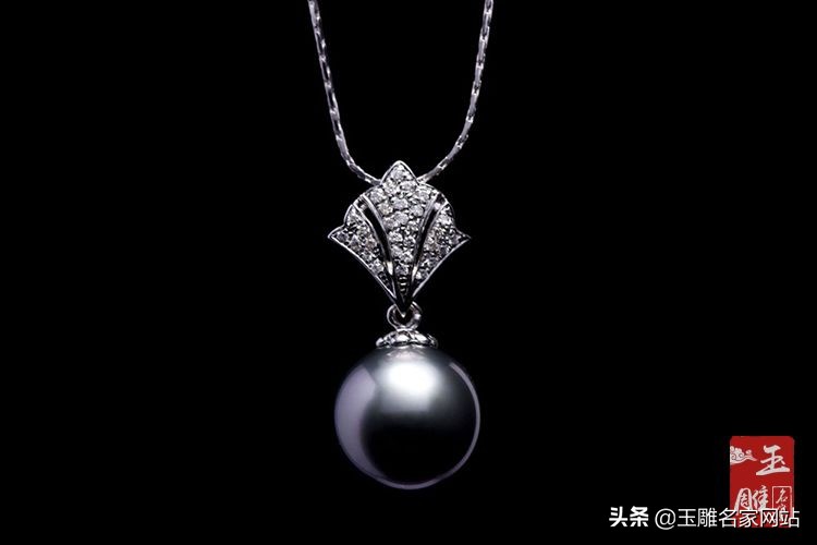18k珍珠项链的寓意和象征,大溪地黑珍珠和南珠黑珍珠项链
