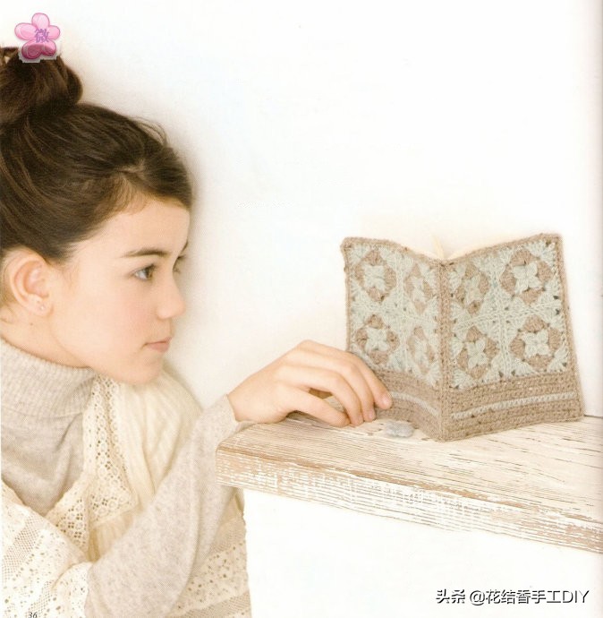 钩毛线饰品教程,毛线饰品的钩织图解