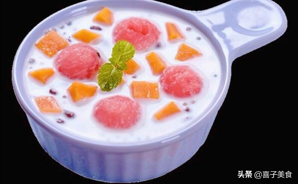 夏日冰水果捞制作,夏季水果捞教学