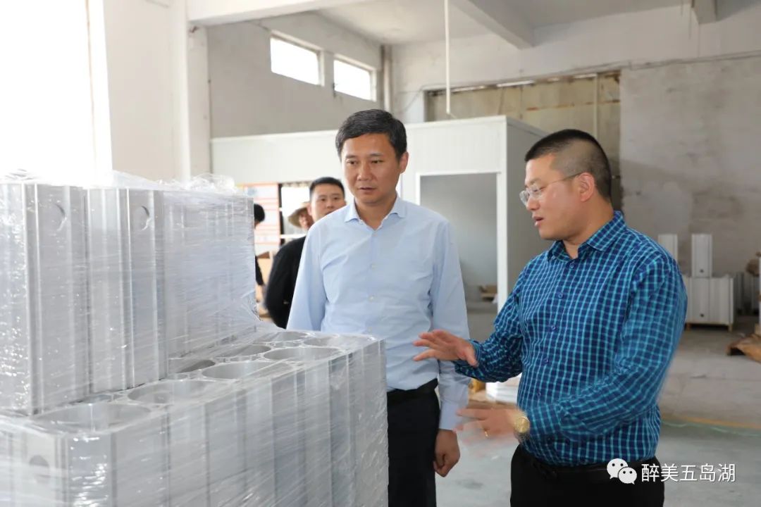 区领导带队赴上海苏州招商洽谈,县领导来招商考察