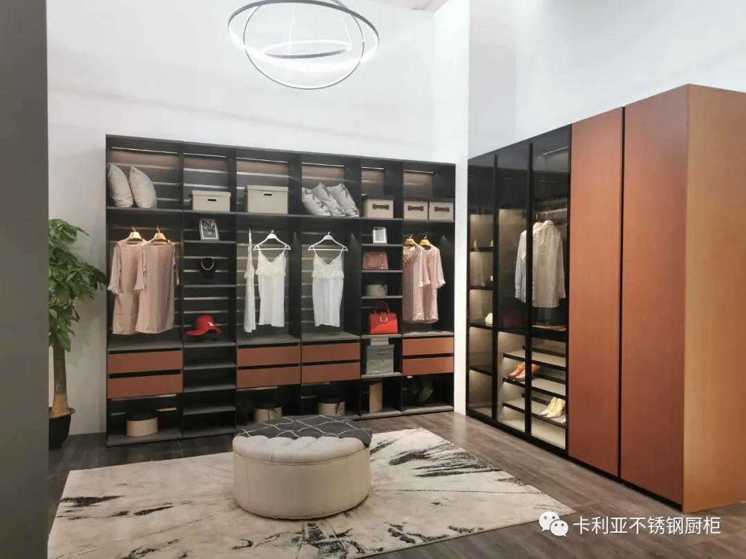 赏新不锈钢衣柜大漠飞沙系列|一处室间，几多情绪