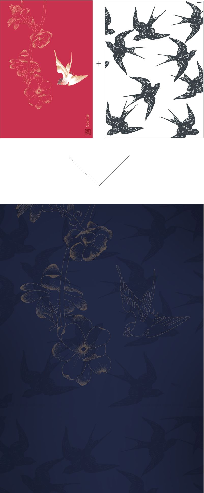 如何增加画面的丰富感-燕窝宣传单修改示范