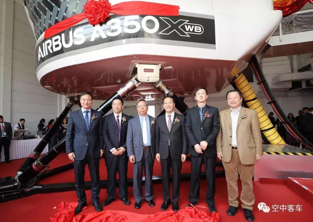 巴黎航展a350,a350原型机