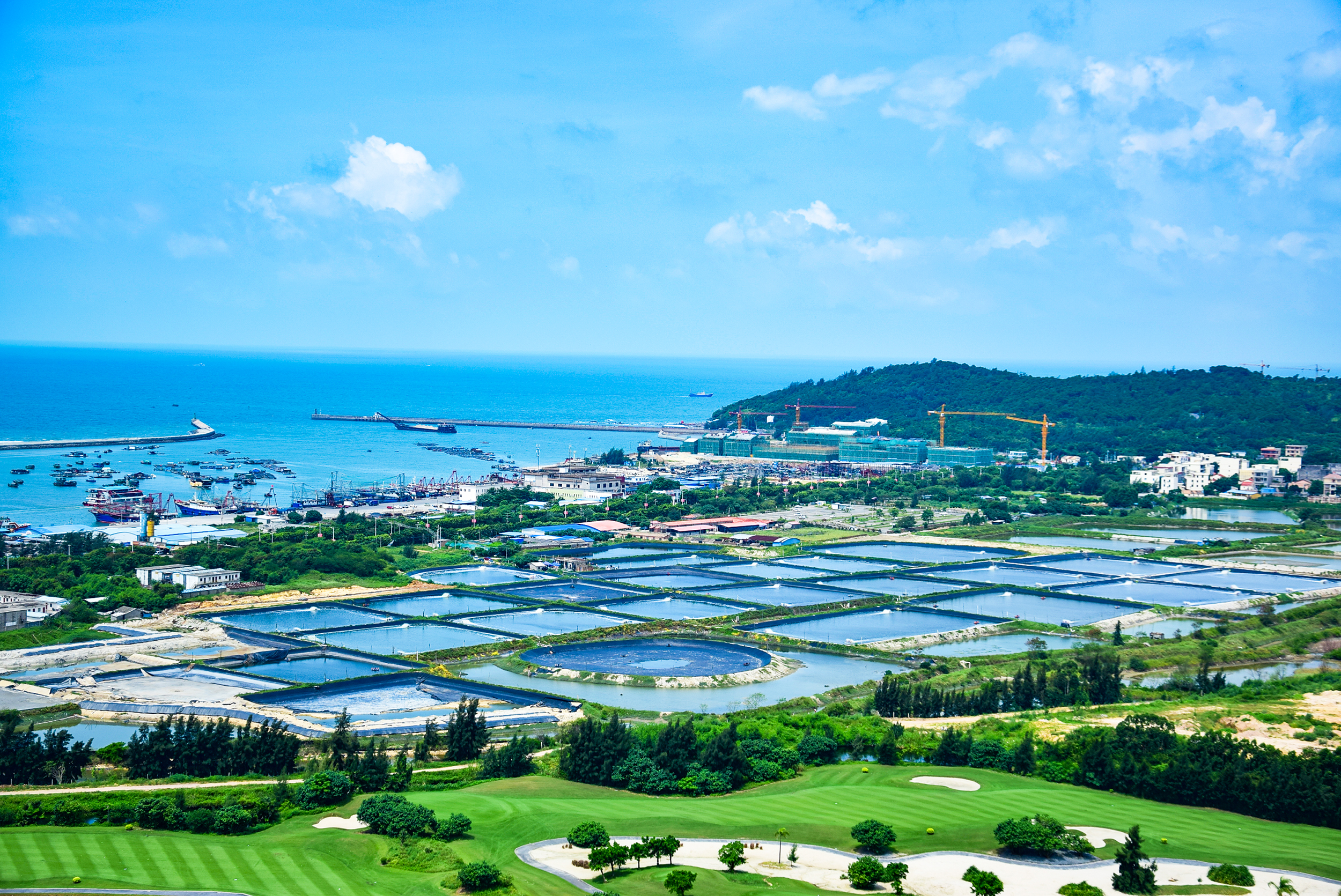 北海观山海高尔夫,北海最漂亮的场地
