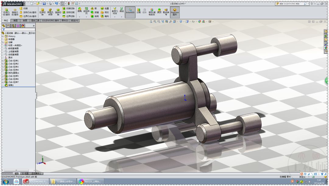 手柄solidworks,solidworks可调手柄