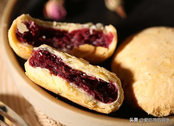 鲜花饼的制作方法简单又好吃,鲜花饼的饼皮怎么做绵软