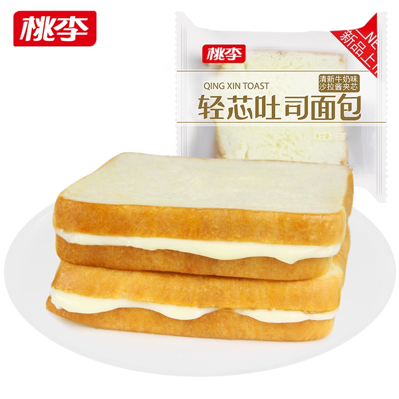 桃李面包每片热量,120克桃李面包多少热量