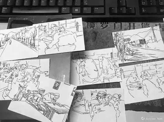 美术生哭完了继续画,气哭老师的美术生