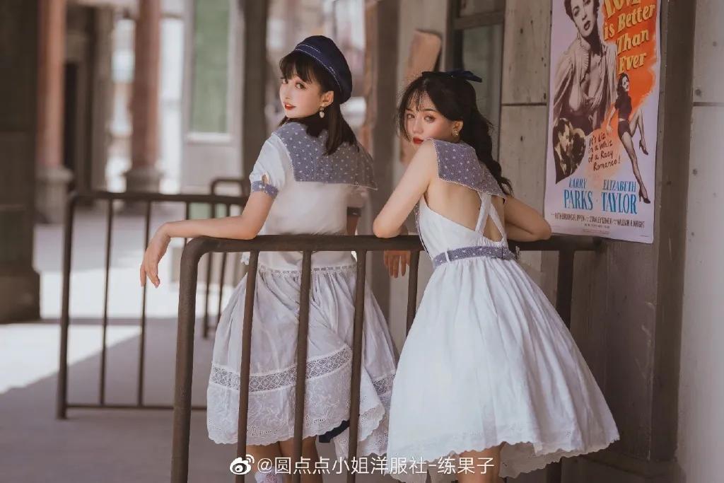 海军风lolita正版,lolita海军风穿搭