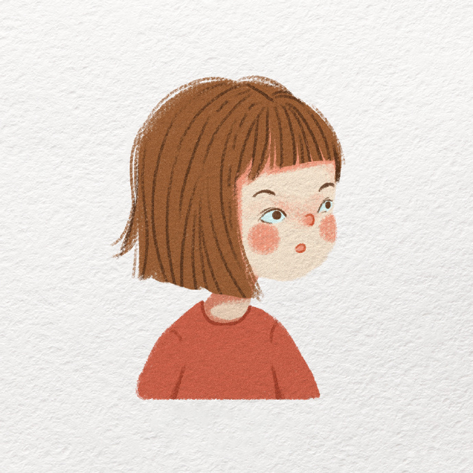 马卡龙色美少女头像,紫色马卡龙少女头像动漫