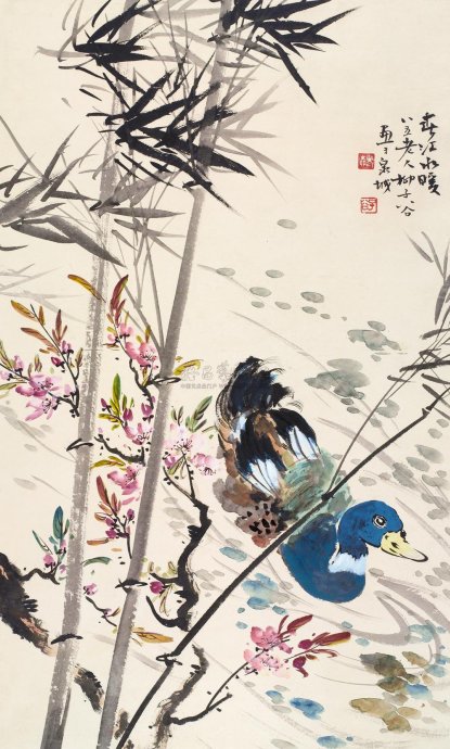 柳子谷花鸟作品大全,柳子谷花鸟精品图片