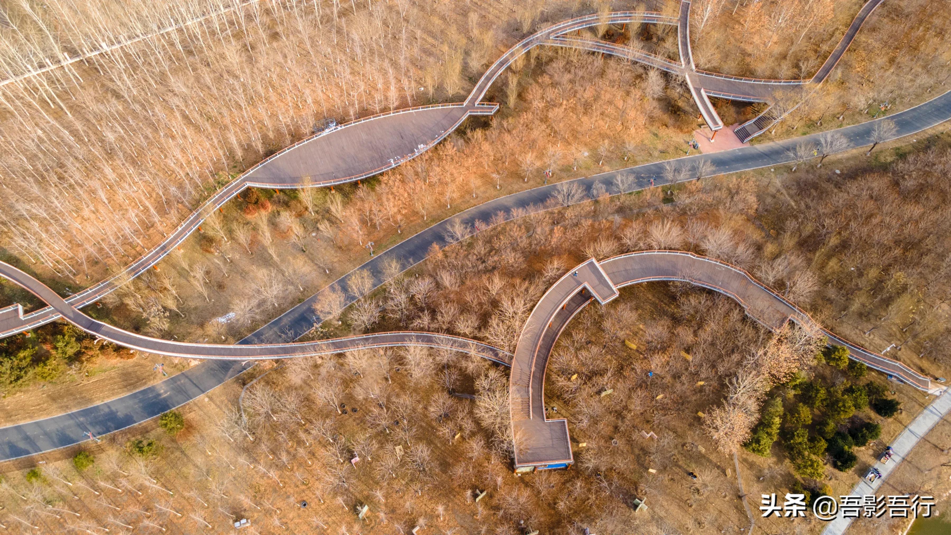 天津山区森林公园,航拍天津公园4k