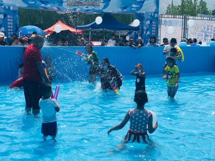 山东蒙山燕峪景区首届电音泼水节嗨爆启幕