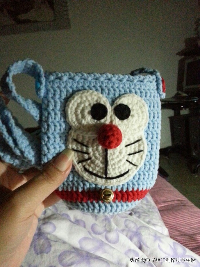 钩织扁包零钱包,钩织拉链零钱包