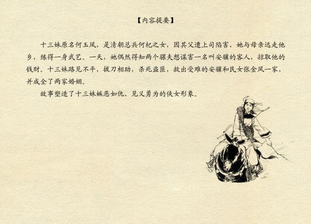 上海美术版侠女十三妹连环画,连环画侠女十三妹