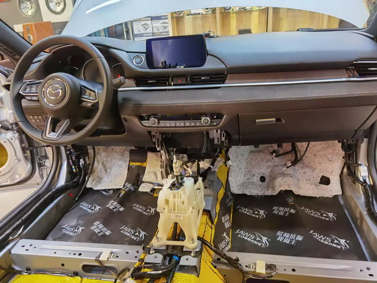 马自达阿特兹降噪效果如何,阿特兹大白鲨隔音改装案例