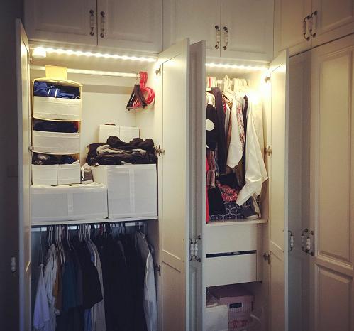 超深衣柜如何利用空间,衣柜不到顶上方空间怎么利用