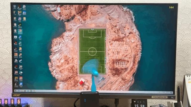 宏碁xv282k显示器接口,宏碁2k曲面显示器评测