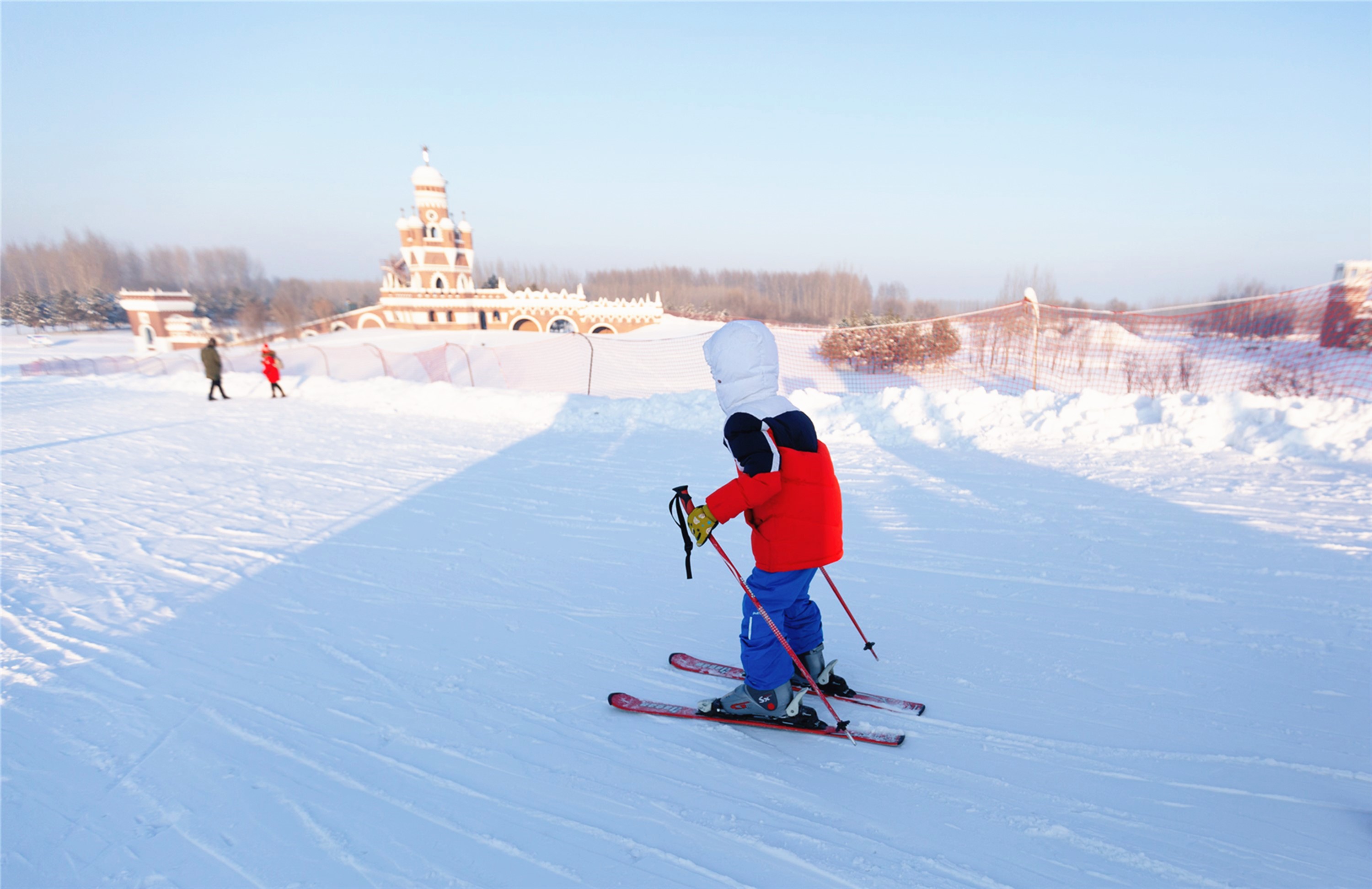 伏尔加庄园和俄罗斯风情小镇,伏尔加庄园浪漫的俄式冬季