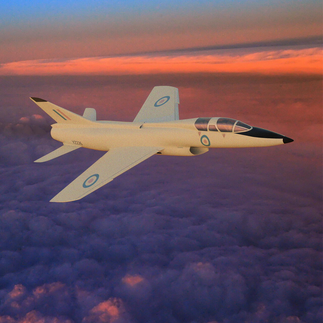 滚回绘图板-航空史上那些被淘汰的方案26-霍克P.1103/1121