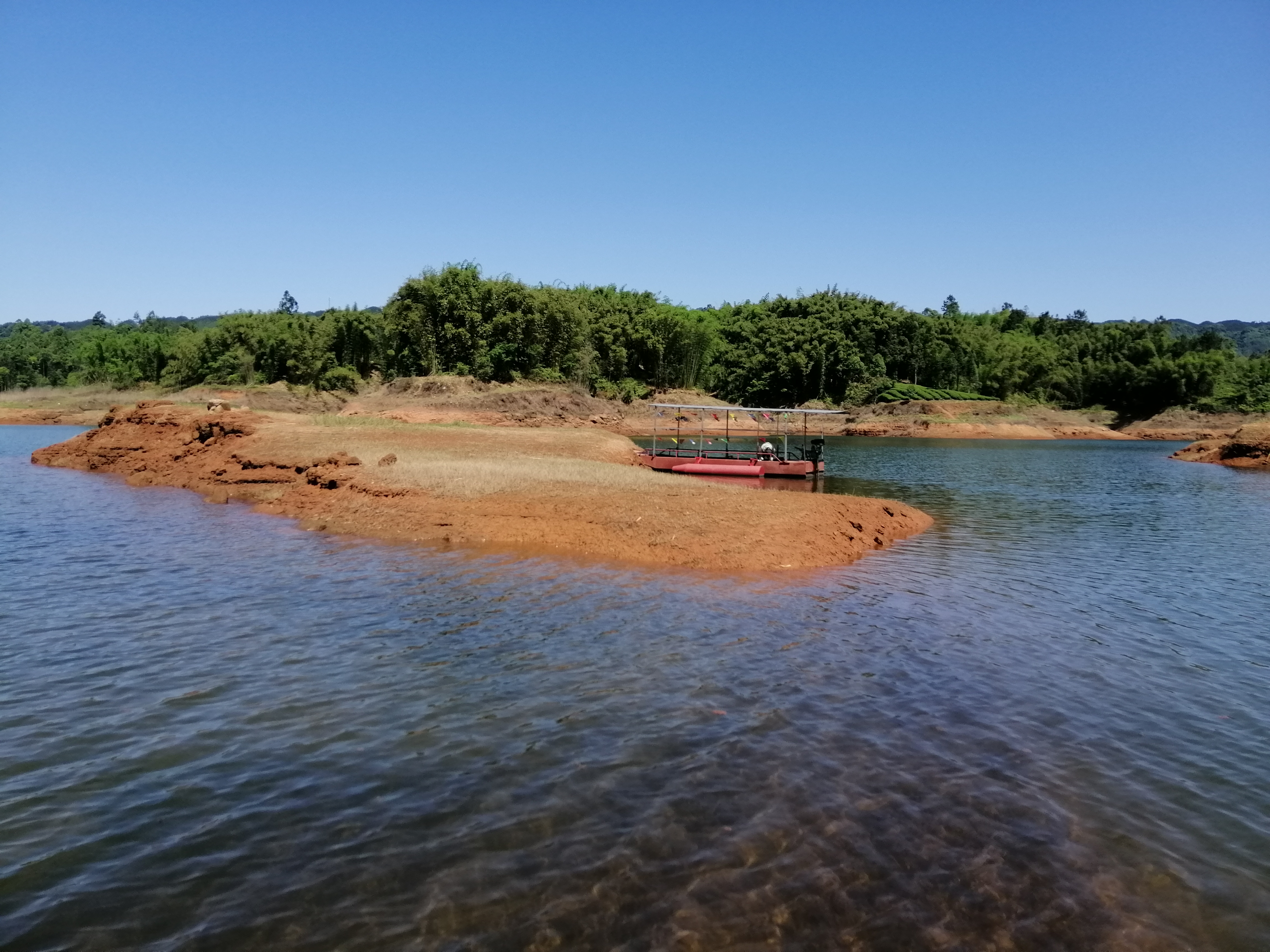 探钓深山水库,总岗山水库钓位