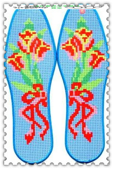 绣花鞋垫欣赏,绣花鞋垫大全完整版