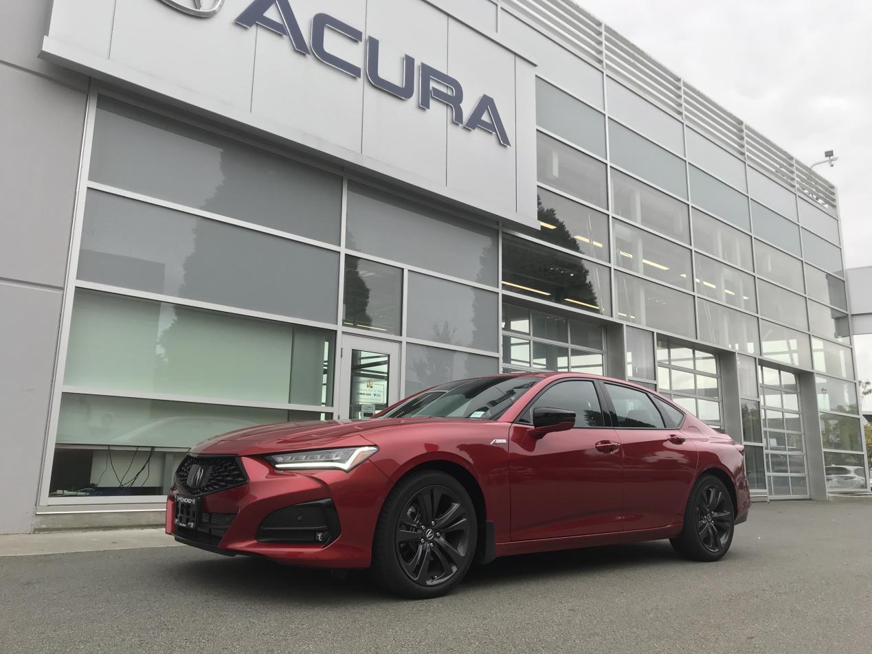 新款讴歌tlx实车,硬朗的运动感新款讴歌tlx实车