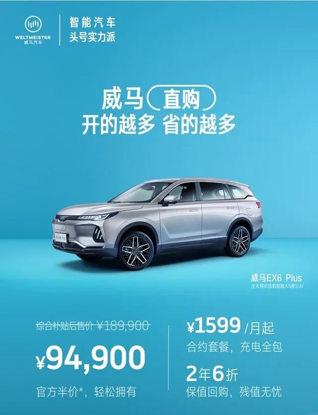 威马直购,仅仅是车和电池的自由组合消费?